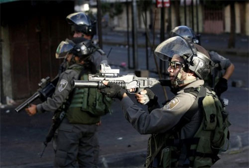 Una menor palestina tiroteada en un paso de Cisjordania